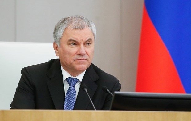 Russian State Duma leader Volodin to visit Vietnam next week